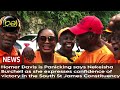 Davis panicking says Burchell as she expresses confidence of victory in South St James