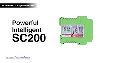 LVDT Signal Conditioner SC 200 Product Overview