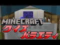 【クイズ】素敵なゲストと「大きさ」を賭けたクイズ対決!【マインクラフト】