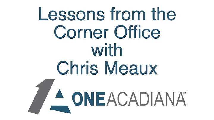 Lessons from the Corner Office with Chris Meaux