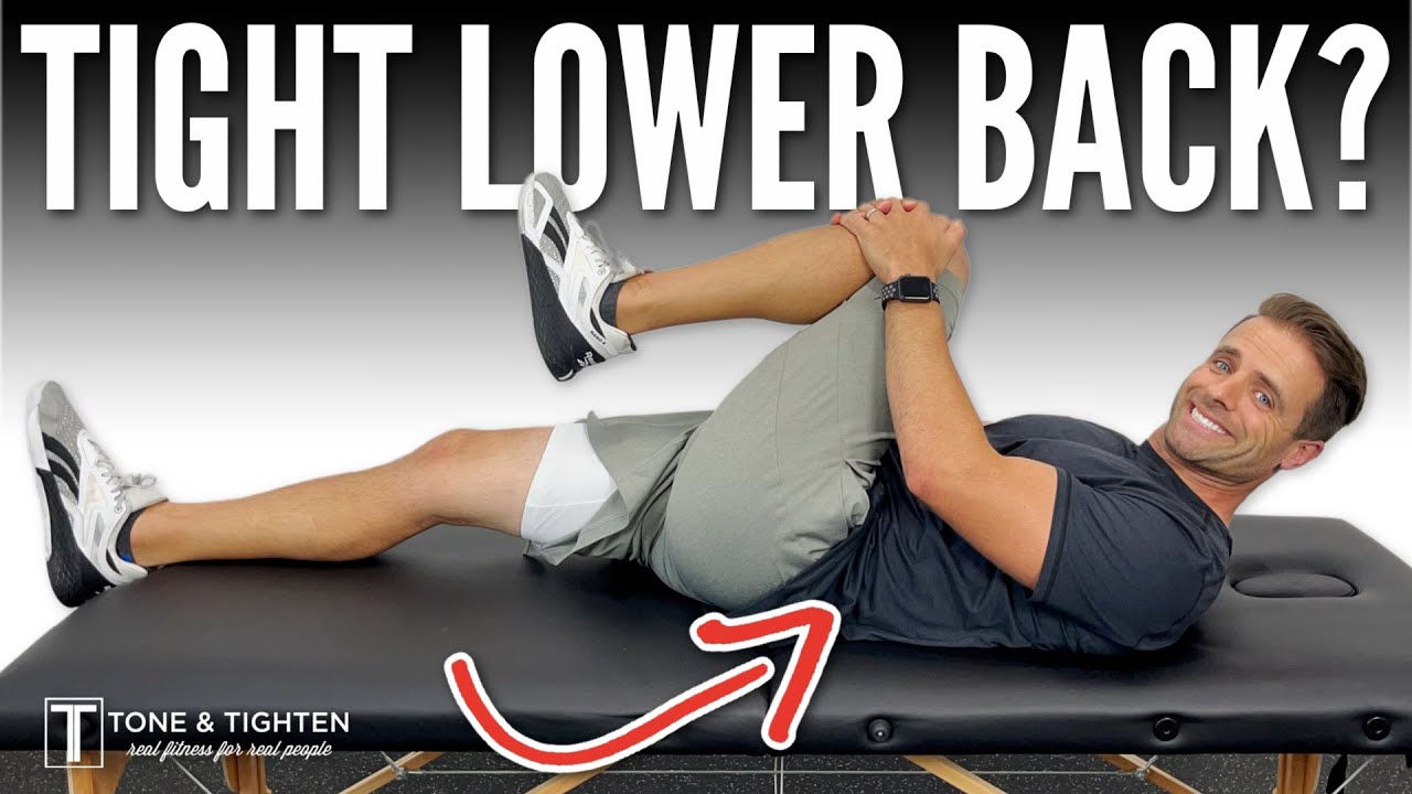 INSTANT RELIEF from Lower Back Pain and Stiffness (4 EASY Exercises!) 