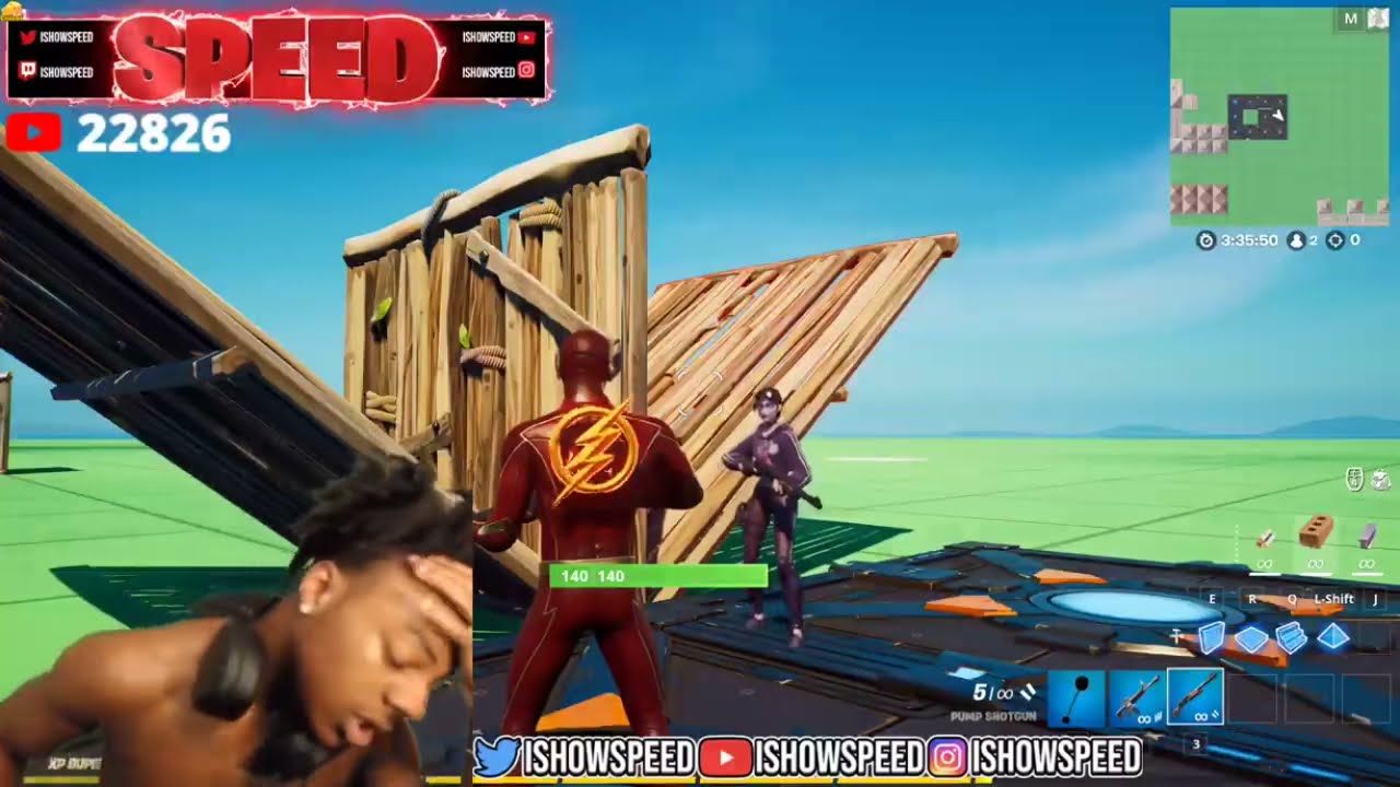 Ishowspeed rages at faze Sway (Funny)