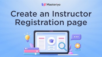 How to Create an Instructor Registration Page in WordPress Using Masteriyo LMS?