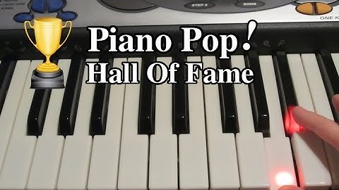 Hall of Fame Piano Lesson - The Script ft. Will.I.Am - Easy Piano Tutorial