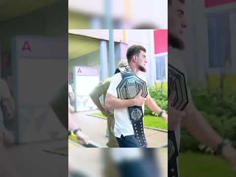 Шовхал Чурчаев забрал пояс до боя 😎