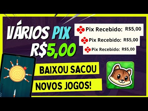 ✅😱Vários Pix [R$5,00] JOGO QUE GANHA DINHEIRO DE VERDADE NO PIX 2022 JOGANDO NO CELULAR