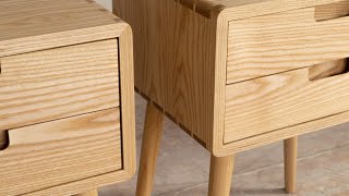 Nightstand making // Bedside tables // Woodworking // In feel // Furniture making
