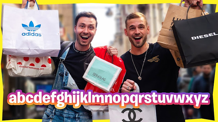 HET HELE ALFABET SHOPPEN BINNEN 1 DAG! (ABC Challenge #3)