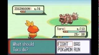 pokemon ruby walkthrough part 3 - trainer battles
