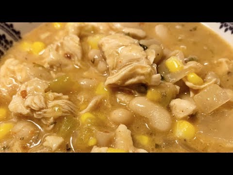 Instant Pot White Chicken Chili - YouTube