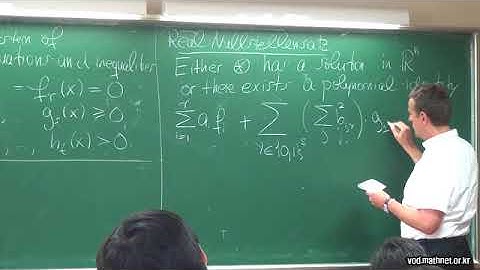 Bernd Sturmfels (UC Berkeley) / Introduction to Non-Linear Algebra : Semidefinite Programming III
