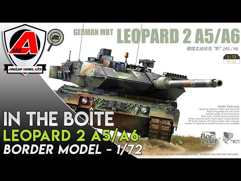 Video: Border Model TK7201 německý MBT Leopard 2A5/A6 (1/72)
