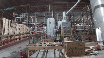 Erecting of Scaffold Time Lapse.