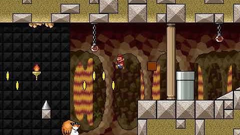 Super Mario Bros. X (SMBX) Custom Level - Mole King