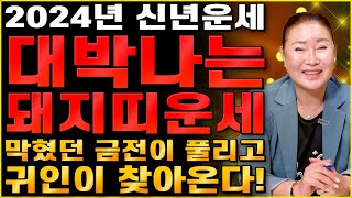 금전 대운이 찾아온다! 올해 금전 귀인 자식복 대박나는 2024년 돼지띠운세 돼지띠분들 축하합니다! / 59…