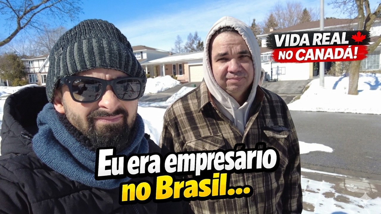 Vendeu tudo no Brasil para recomeçar no Canadá… olha o que aconteceu
