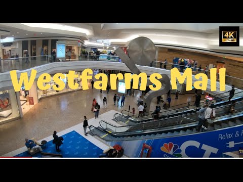 Westfarms Mall Farmington Ct. [ walk thru ]  4K  Travel Video