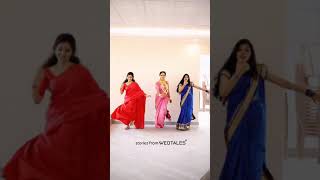 Bride dancing with sisters | Tamil Style | Wedtales Wedding Photography