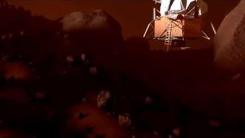 Mars Surface made in Blender