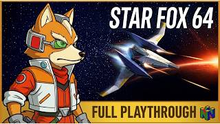 Star Fox 64 Full Playthrough: The N64 Classic That Started It All (Commentary Longplay)