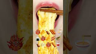 asmr SPICY CHEESE 매운치즈 eating sounds