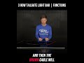 3 Row Tailgate Warning Light Bar  | SpeedTechLights.com