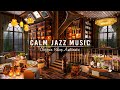 Calming jazz instrumental musicrelaxing jazz music at cozy coffee shop ambience to workstudyfocus