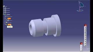 CATIA V5 for Beginners: 3D Part Design to 2D Drawing (Drafting)