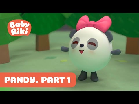 BabyRiki Best Episodes With Pandy Part 1 Cartoons For Kids 0