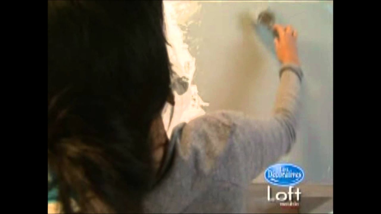 Como convertir un mueble de madera en aspecto de hormigón - YouTube