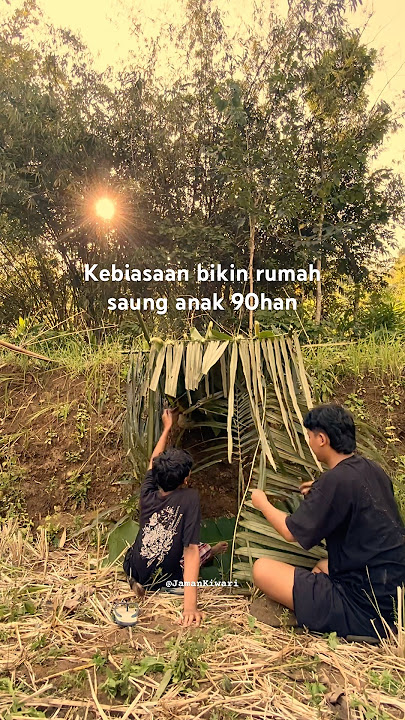 SUBSCRIBE DULU YA!  SIAPA YANG DULU HOBINYA BIKIN SAUNG GINIAN