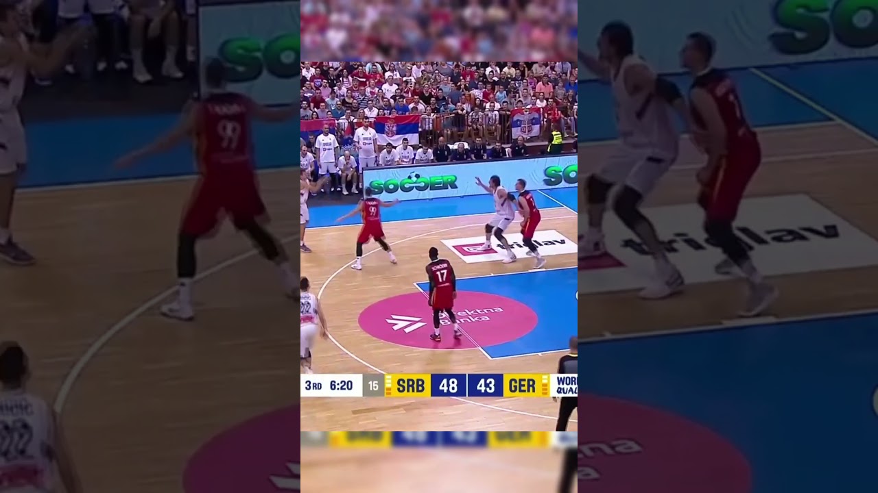 Boban Marjanovic went FULL BEAST MODE vs Germany 🔥 #FIBAWC