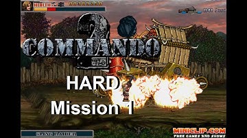 Commando 2 - Hard mode playthrough - Mission 1