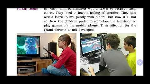 Class 5th EVS Chapter 1 Changing Family Trends English Medium