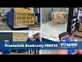 PRZENOŚNIK BUNKROWY PBRP35 z ruchomą podłogą CF i zasilaczem hydraulicznym PTM