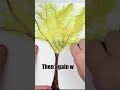 EASIEST Way To PAINT a TREE