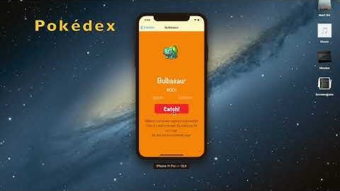 Pokedex xCode Solution 2020