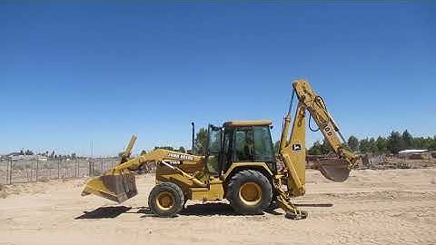 Backhoe Start Up Procedures By Operator Emmanuel