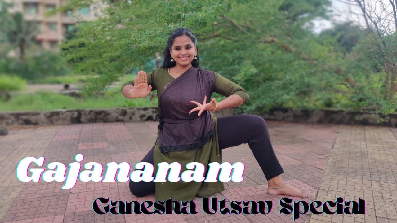 Gajananam Bhoota Ganadhi Sevitam  Ganesha Shloka  Bharatanatyam Dance By Aishwarya Krishnakumar