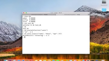 MongoDB Tutorial 2 - Insert & Read documents