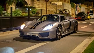 The EPIC Monaco Supercar Nightlife 2020 12 (918 Spyder, Novitec 812, 991 Speedster, F8 Tributo)