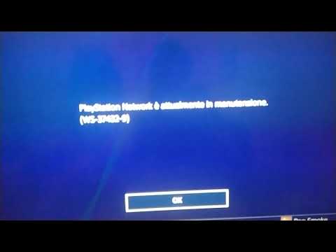 Server PS4 Manutenzione