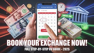 ⏰ Don’t Miss Out! Book Your Exchange Appointment FAST After IQD & VND RV 💵 | Step-by-Step Guide