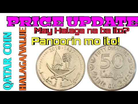 50 Dirham 2016 Qatar Coin Value