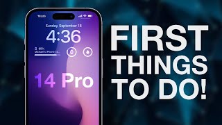 iPhone 14 Pro: First things you MUST do! (change these settings)