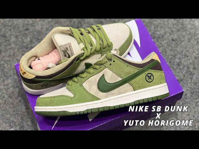 Nike SB Dunk Low X Yuto Horigome Matcha - Pick Up, Details
