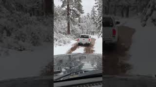 Jeep And Tacoma At The Barlow Road