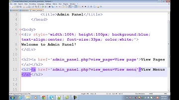 43Complete CMS Website in PHP MySQL   Urdu Hindi Tutorials Part 8 of 16