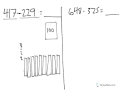 Understanding Subtraction with Place Value