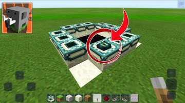 How to Make End Portal in Craftsman : Building Craft